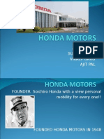 Honda Final PPT To Show