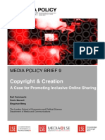 LSE MPP Policy Brief 9 Copyright and Creation