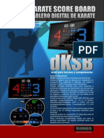 Digital KARATE SCORE BOARD - TABLERO DE KARATE