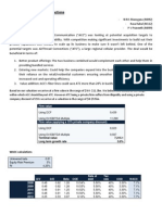 Valuation of AirThread Connections