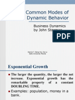 Common Modes of Dynamic Behavior