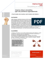 Etude de Cas: Le Storytelling Pour Gérer La Complexité en Entreprise