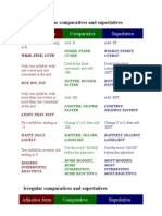 Guide Comparatives and Superlatives