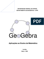 GeoGebra - Aplicações Ao Ensino Da Matemática