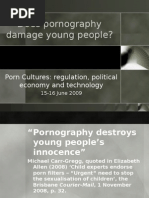 Does Pornography Damage Young People?