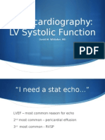 Echocardiography - LV Function