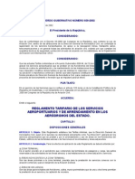 Acuerdo Gubernativo 939-2002 To Tarifario de Los Servicios Aeroportuarios y de Arrendamiento en