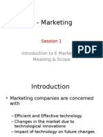 E - Marketing