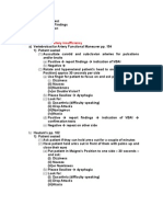 1) Vertebrobasilar Artery Insufficiency