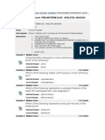 Review Assessment: Pre-Midterm Quiz - Skeletal Imaging