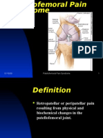 Patellofemoral Pain Syndrome