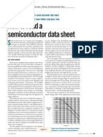 How To Read Data Sheets