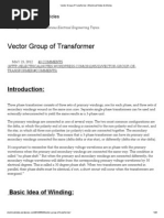 Vector Group of Transformer - Electrical Notes & Articles Vector Grop Change