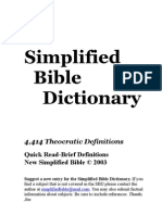 Bible Dictionary