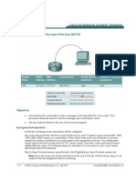 Lab 3.2.5 Configuring Message-of-the-Day (MOTD) : Background/Preparation