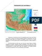 Fisiografia de Guatemala