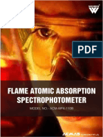 Flame Atomic Absorption Spectrophotometer WFX-110B