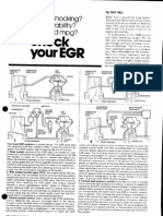 EGR Troubleshooting