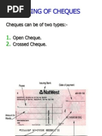 Crossing of Cheques