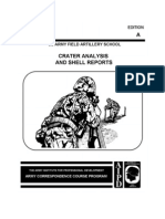 1992 Us Army Crater Analysis and Shell Reports 49p