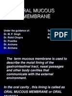 Oral Mucous Membrane