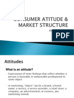 Consumer Attitude & MKT Structure (Lecture 4)