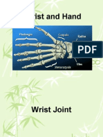 Bio Mechanics of The Wrist and Hand