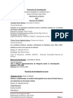 Proyectos de Investigacion en Curso