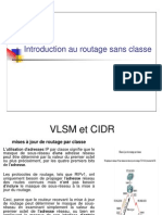 Introduction Au Routage Sans Classe