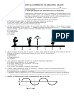 Examen de Ciencias Ii Bloque I (Fisica) 2º