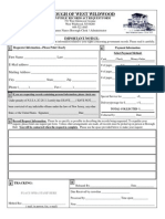 West Wildwood OPRA Request Form