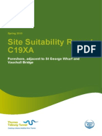 Site Suitability Report C19XA: Foreshore, Adjacent To ST George Wharf and Vauxhall Bridge