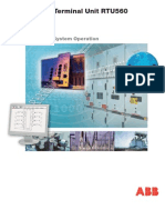 Remote Terminal Unit RTU560: For Energy System Operation