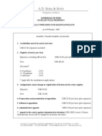 SCHEDULE of FEES (ADSS-Baker Donelson) February 2009