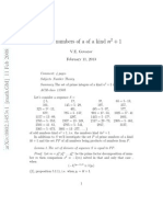 Prime Numbers of The Kind n2 1