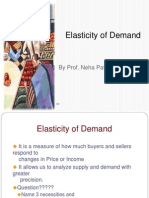 Elasticity of Demand