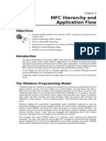 2 MFC Hierarchy and Application Flow