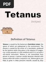 Tetanus Case Presentation