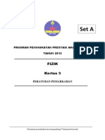 Trial Kedah SPM 2013 FIZIK SKEMA K3 SET A