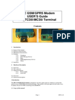 The Gsm/Gprs Modem USER'S Guide ME - TC35i/MC35i Terminal: 1.1 Scope of This Manual