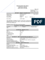 MSDS Colalux Cao-35