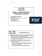 Planificacion de Procesos Cad-Cam