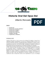 Moncada, Alberto - Historia Oral Del Opus Dei