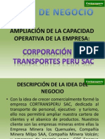 Ampliación de La Capacidad Operativa de La Empresa