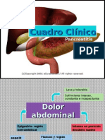 Cuadro Clínico Pancreatitis