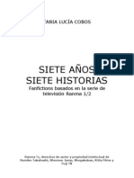 Siete Años, Siete Historias. Fanfictions Basados en La Serie de Televisión Ranma 1/2