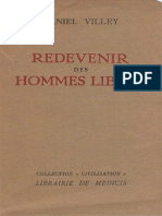 Daniel Villey - Redevenir Des Hommes Libres