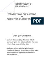 Sedimentology Grain Size Sorting