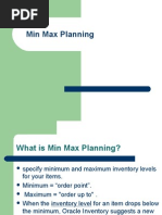 Min Max Planning