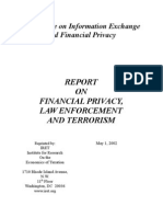 Task Force On Information Exchange and Financial Privacy